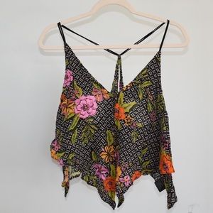 Urban Outfitters Patterned Flowy Tank Top